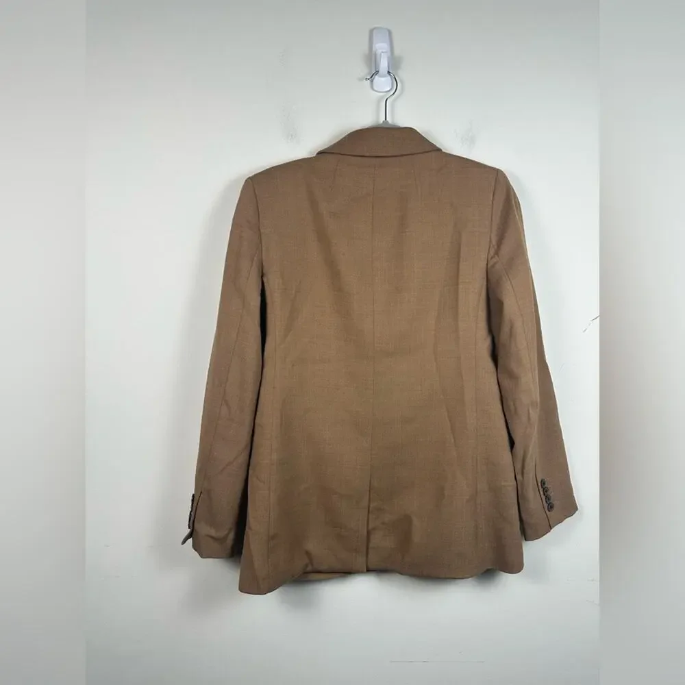 J. Crew Willa Blazer in‎ Italian City Wool Blend Size 2 EUC